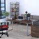 Письменный стол LOFT DESIGN Q-160-32 Горіх Модена/Белый 30688 фото 1