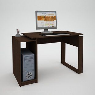 Офисный стол FLASHNIKA Эко-5 1082x600x750 Дуб Венге 13210 фото