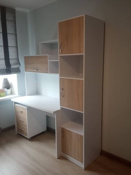 Комп'ютерний стіл FLASHNIKA LED 5 Дуб Венге 12682 фото