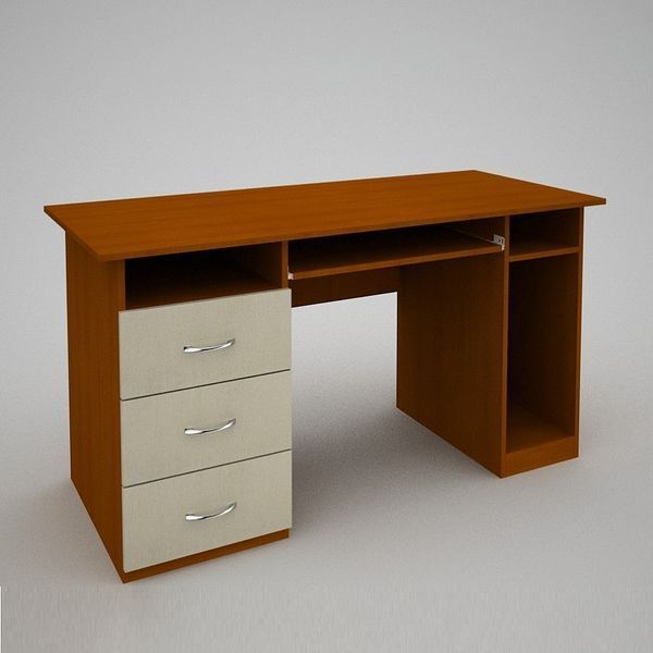Офисный стол FLASHNIKA С-11 1300x600x750 Дуб Венге 10137 фото